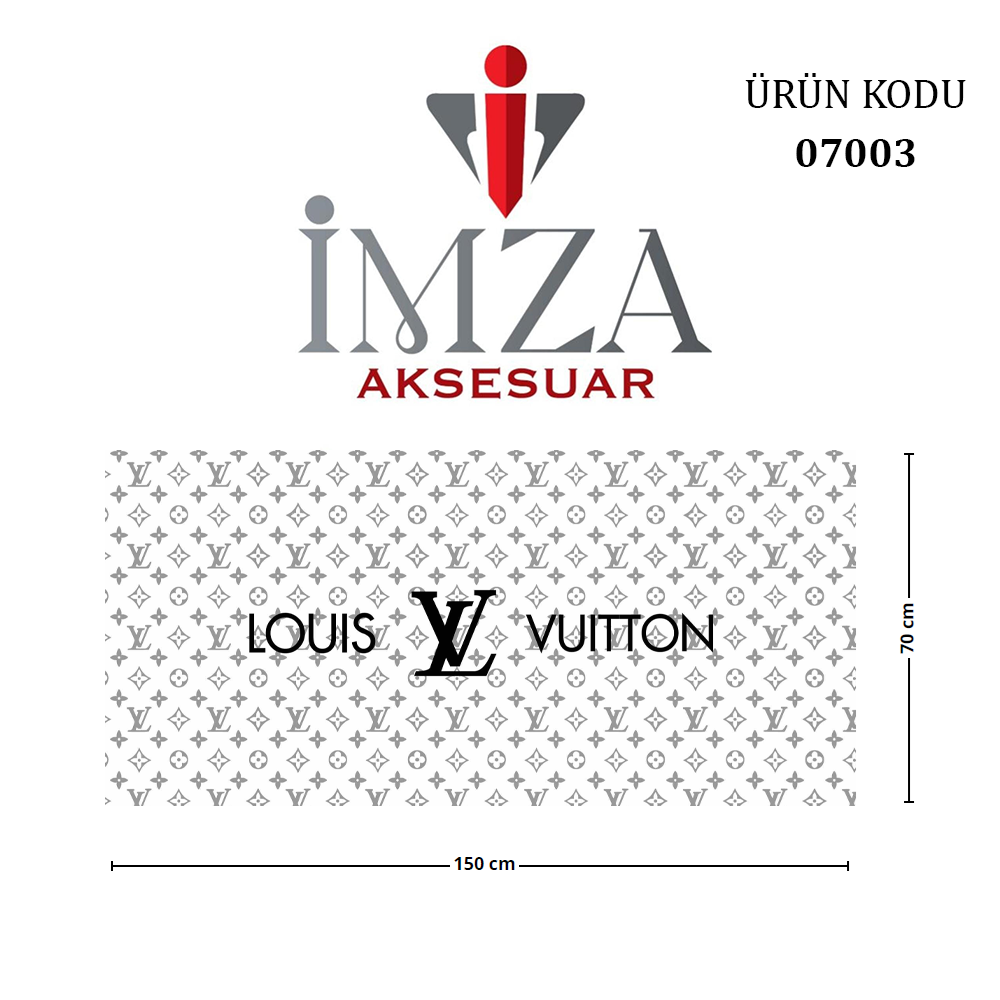 LV - DESENLİ ve LOGOLU