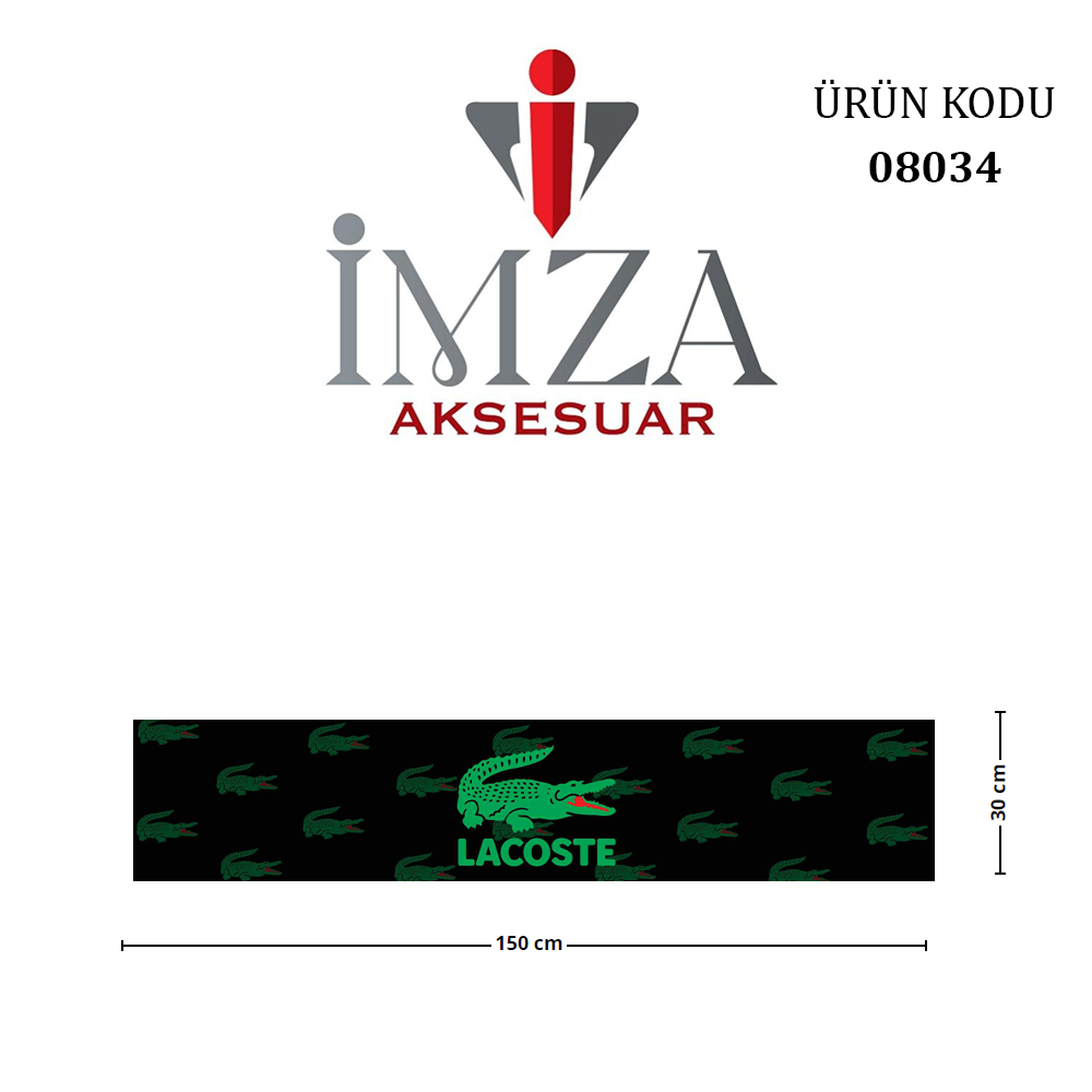 LACOSTE - DESENLİ ve LOGOLU